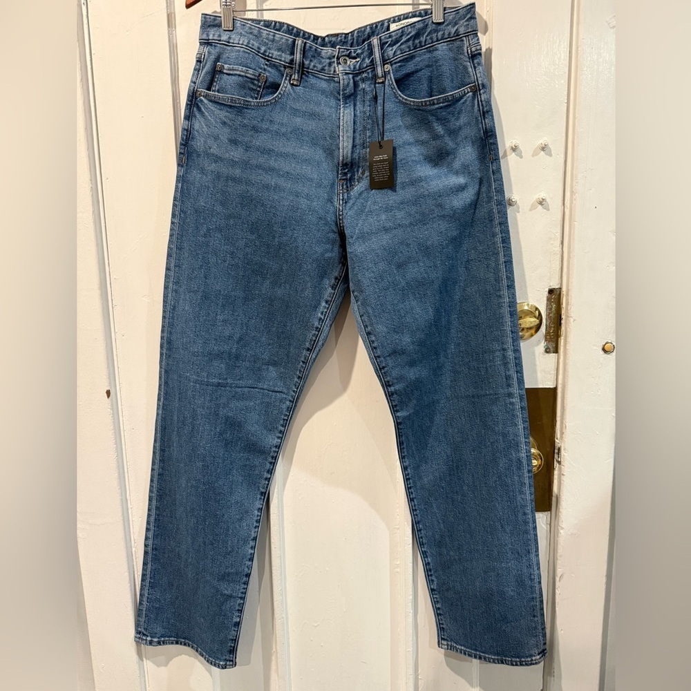 Bonobos Men's Straight Jeans in Denim Blue